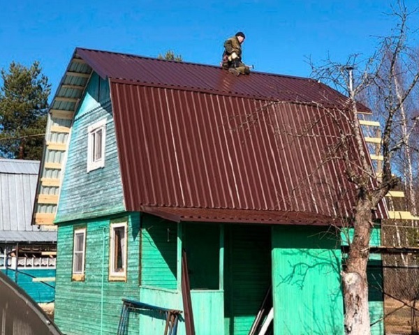 Ремонт крыши дома